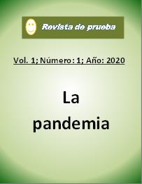 					Ver Vol. 1 Núm. 1 (2020): La pandemia
				