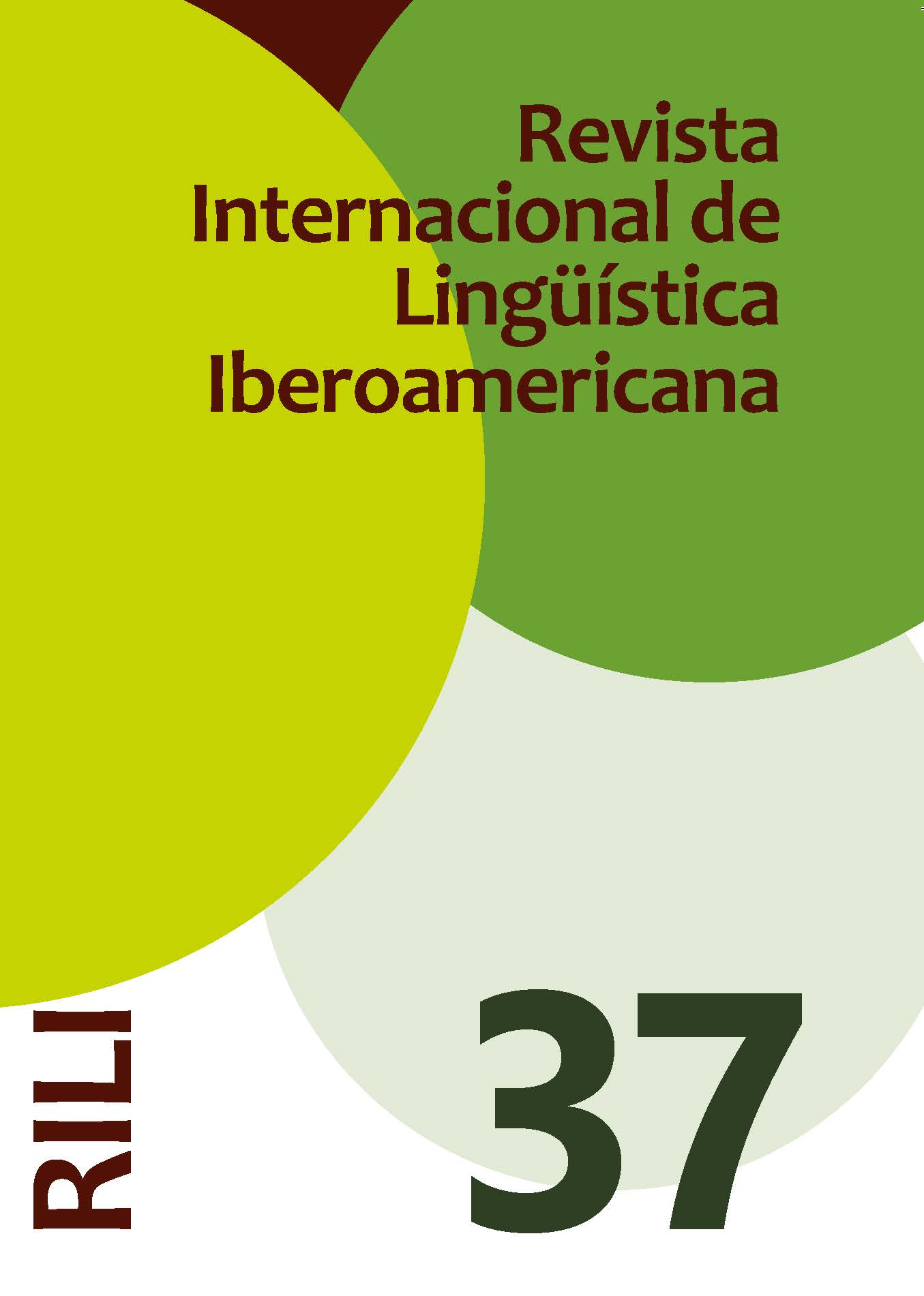 Revista Internacional de Lingüística Iberoamericana RILI thumbnail